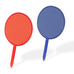 SH 3065 R - BOLÍGRAFO ABANICO ZAYN ROJO (ROJO / PLASTICO / POLIESTER) - Image 5