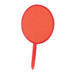 SH 3065 R - BOLÍGRAFO ABANICO ZAYN ROJO (ROJO / PLASTICO / POLIESTER)