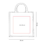 SIN 006 BE - BOLSA OLIVIER BEIGE (BEIGE / YUTE / CANVAS / ALGODON) - Image 5