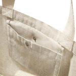 SIN 008 BE - BOLSA ZEDER BEIGE (BEIGE / ALGODON RECICLADO) - Image 3