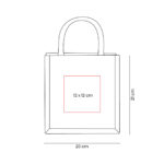 SIN 015 BE - BOLSA MINI BOIS (BEIGE / YUTE) - Image 5