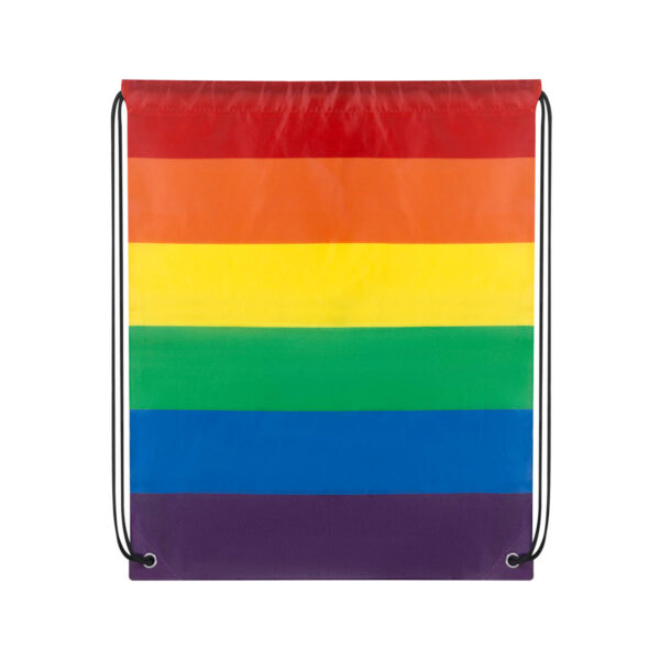 SIN 023 MC - BOLSA-MOCHILA PRIDE (MULTICOLOR / POLIESTER) - Imagen 2