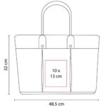 SIN 055 R - BOLSA LENA ROJO (ROJO / 100% ALGODON) - Image 2