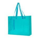 SIN 214 A - BOLSA MAXINA AZUL (AZUL / PLASTICO PVC / POLIESTER)