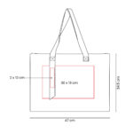 SIN 214 A - BOLSA MAXINA AZUL (AZUL / PLASTICO PVC / POLIESTER) - Image 4