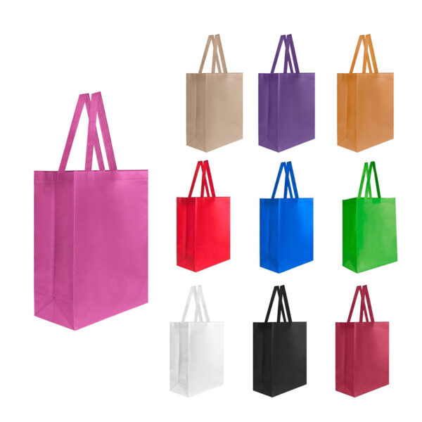 SIN 216 M - BOLSA LAREDO MORADO (MORADO / NON WOVEN) - Imagen 3