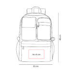 SIN 531 N - MOCHILA HOLDE NEGRO (NEGRO / POLIESTER) - Image 3