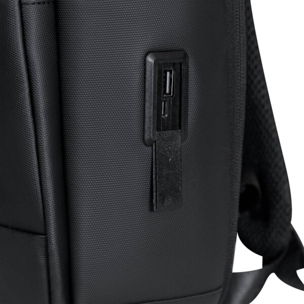 SIN 532 N - MOCHILA NUCHTER NEGRO (NEGRO / POLIESTER / PU) - Imagen 4