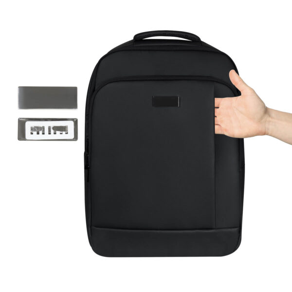 SIN 532 N - MOCHILA NUCHTER NEGRO (NEGRO / POLIESTER / PU) - Imagen 7