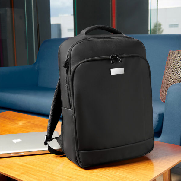 SIN 532 N - MOCHILA NUCHTER NEGRO (NEGRO / POLIESTER / PU) - Imagen 8