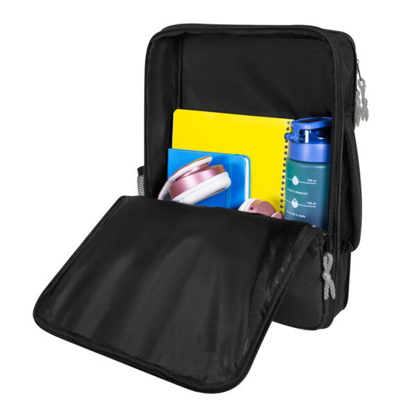 SIN 535 N - MOCHILA DELAG NEGRO (NEGRO / POLIESTER) - Imagen 4