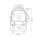 SIN 539 N - MOCHILA DOBRE NEGRO (NEGRO / POLIESTER / FORRO POLIESTER) - Image 5