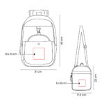 SIN 541 T - MOCHILA DOKU TINTO (TINTO / POLIESTER / FORRO POLIESTER) - Image 4