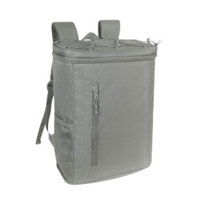 SIN 543 G - HIELERA-MOCHILA ZABAL GRIS (GRIS / POLIESTER / ACETATO DE VINILO DE POLIETILENO)