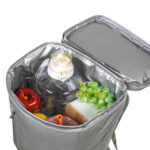 SIN 543 G - HIELERA-MOCHILA ZABAL GRIS (GRIS / POLIESTER / ACETATO DE VINILO DE POLIETILENO) - Image 3