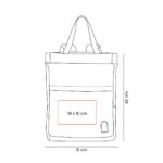 SIN 547 N - MOCHILA FRISKA NEGRO (NEGRO / PU / POLIESTER) - Image 6