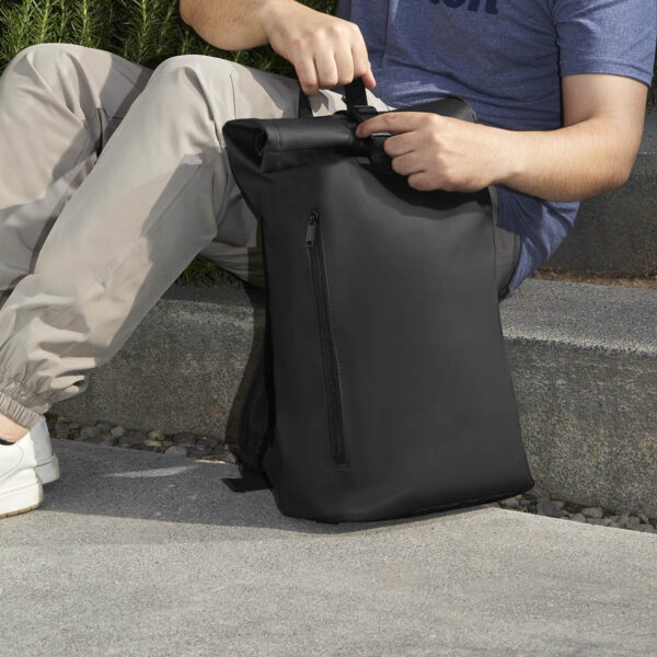 SIN 549 N - MOCHILA JORNET NEGRO (NEGRO / PU Y POLIESTER / FORRO POLIESTER) - Imagen 5