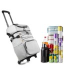 SIN 554 G - HIELERA TROLLEY OLWEN GRIS (GRIS / POLIESTER / ACETATO DE VINILO DE POLIETILENO) - Image 5