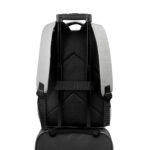 SIN 557 G - MOCHILA AKAZI GRIS (GRIS / POLIURETANO / POLIESTER) - Image 3