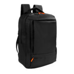 SIN 557 N - MOCHILA AKAZI NEGRO (NEGRO / POLIURETANO / POLIESTER)