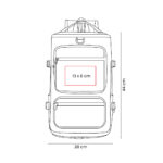 SIN 563 M - MOCHILA MALETA BREYTA MORADO (MORADO / POLIESTER) - Image 6