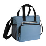 SIN 566 A - HIELERA SOLARI AZUL (AZUL / POLIESTER / FORRO ACETATO DE VINILO DE POLIETILENO)