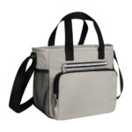 SIN 566 G - HIELERA SOLARI GRIS (GRIS / POLIESTER / FORRO ACETATO DE VINILO DE POLIETILENO)