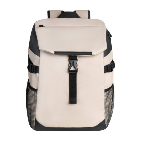 SIN 567 BE - MOCHILA IKER BEIGE (BEIGE / PU / POLIESTER / PVC) - Imagen 4