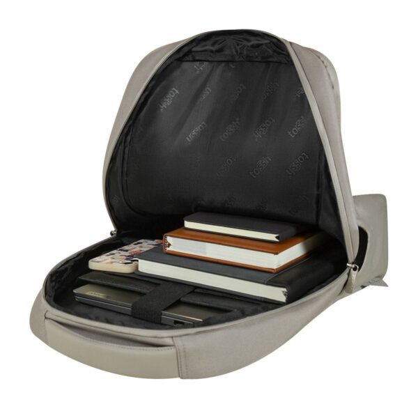 SIN 715 G - MOCHILA ZUIDAS GRIS (GRIS / POLIESTER) - Imagen 3