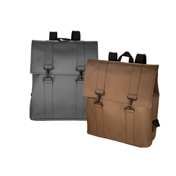 SIN 718 C - MOCHILA KRATO CAFÉ (CAFE / POLIURETANO / POLIESTER / METAL) - Imagen 10