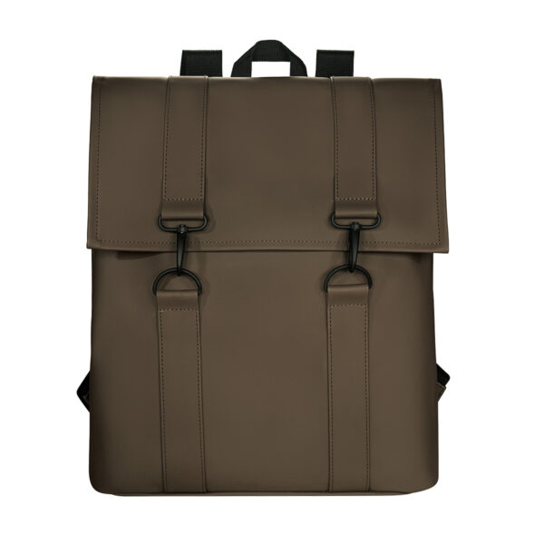 SIN 718 C - MOCHILA KRATO CAFÉ (CAFE / POLIURETANO / POLIESTER / METAL) - Imagen 2