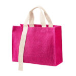 SIN 764 P - BOLSA SABBIA ROSA (ROSA / YUTE / ALGODON)