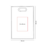 SIN 765 B - BOLSA GIFT BLANCO (BLANCO / PVC) - Image 4