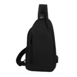 SIN 777 N - MOCHILA DE VIAJE FROOME (NEGRO / CURPIEL /  POLIESTER / POLIESTER) - Image 8