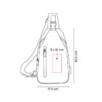 SIN 777 N - MOCHILA DE VIAJE FROOME (NEGRO / CURPIEL /  POLIESTER / POLIESTER) - Image 7