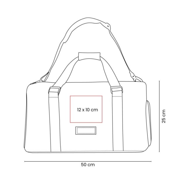 SIN 889 N - MALETA POID (NEGRO / PU / POLIESTER) - Imagen 7