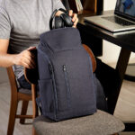 SIN 906 A - MOCHILA BAUM AZUL (AZUL / ALGODON RECICLADO) - Image 4