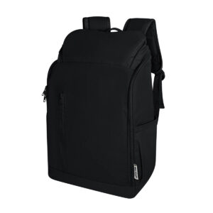 SIN 906 N - MOCHILA BAUM NEGRO (NEGRO / ALGODON RECICLADO)