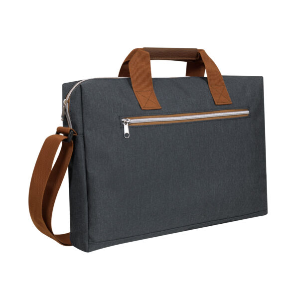 SIN 925 G - PORTAFOLIO TILAUS GRIS (GRIS / POLIESTER / CURPIEL)
