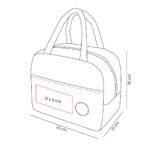 SIN 937 A - LONCHERA IKARUS AZUL (AZUL / POLIESTER) - Image 3