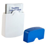 SLD 054 A - ESTUCHE GRANDE PADS DE ALCOHOL AZUL (AZUL / PLASTICO)
