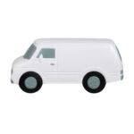 SOC 072 B - CAMIONETA ANTI-STRESS BLANCO (BLANCO / PU) - Image 2