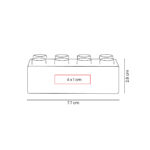 SOC 079 Y - ANTI-STRESS PIESI AMARILLO (AMARILLO / PU) - Image 3