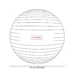 SPO 018 S - PELOTA DE PILATES WELLNESS (PLATA / PVC) - Image 3