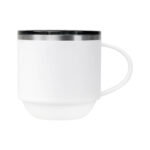 TAZ 069 B - TAZA KULDUR BLANCO (BLANCO / ACERO INOXIDABLE / PLASTICO) - Image 3