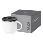 TAZ 069 B - TAZA KULDUR BLANCO (BLANCO / ACERO INOXIDABLE / PLASTICO) - Image 2