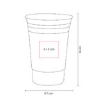 TMPS 119 M - VASO FIESTA MORADO (MORADO / PLASTICO) - Image 3