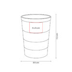 TMPS 141 A - VASO CHILL AZUL (AZUL / ACERO RECICLADO) - Image 3