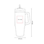 TMPS 164 P - TERMO DIMASH ROSA (ROSA / ACERO INOXIDABLE / PLASTICO) - Image 3