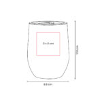 TMPS 194 R - TERMO LASKA ROJO (ROJO / ACERO INOXIDABLE / PLASTICO) - Image 2